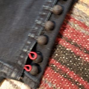 WHBM Skinny Jeans - Darling Button Details